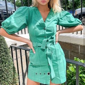 ASOS green dress